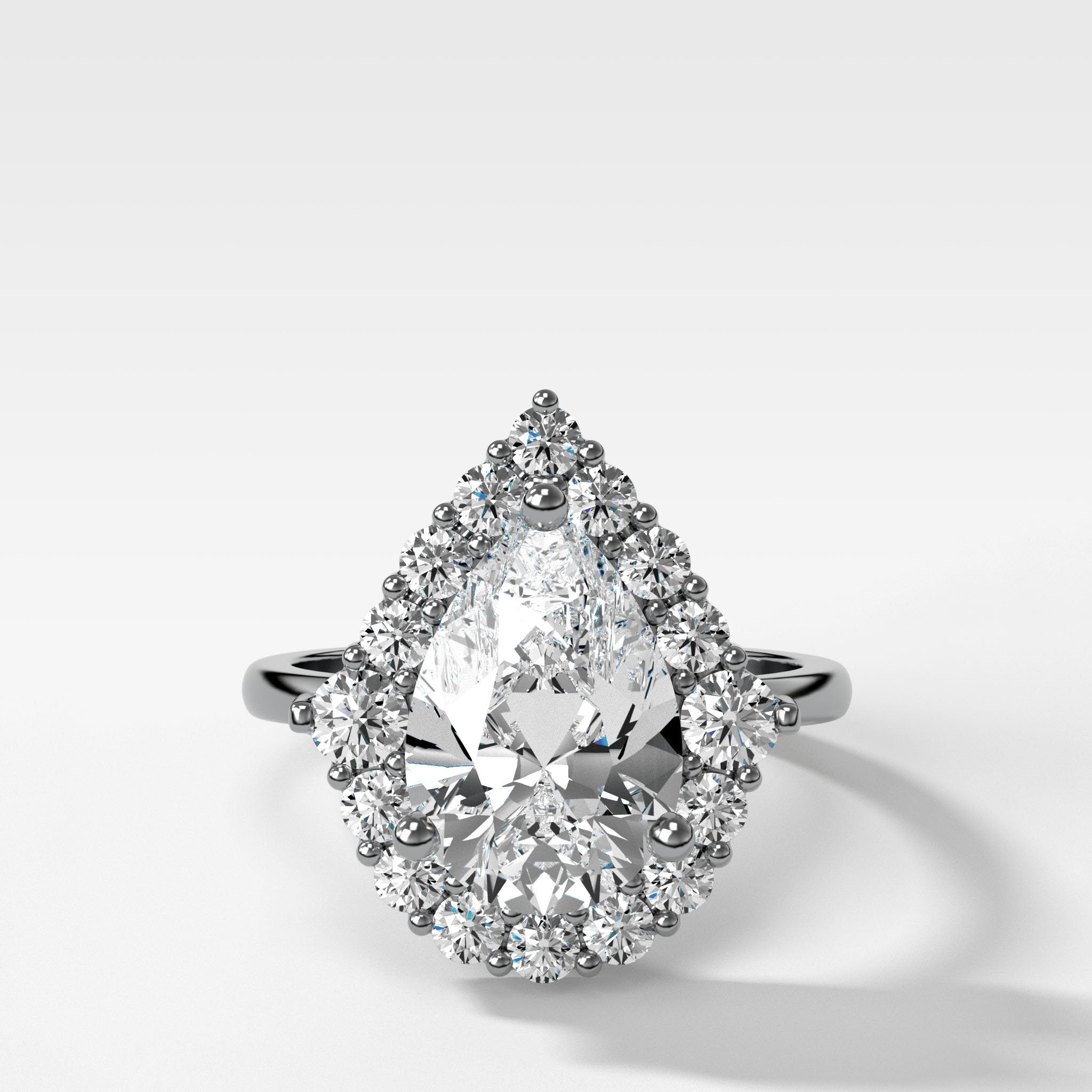 Solar Flare Engagement Ring